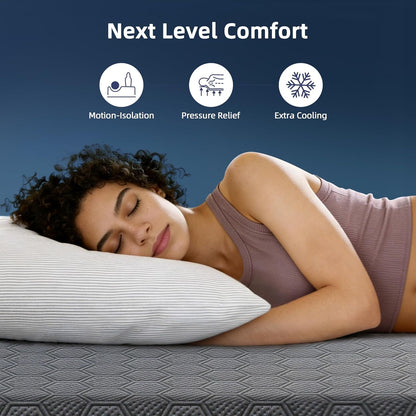 Queen Mattress 13 Inch, Cooling Hybrid Mattress, 365-Night Trial3