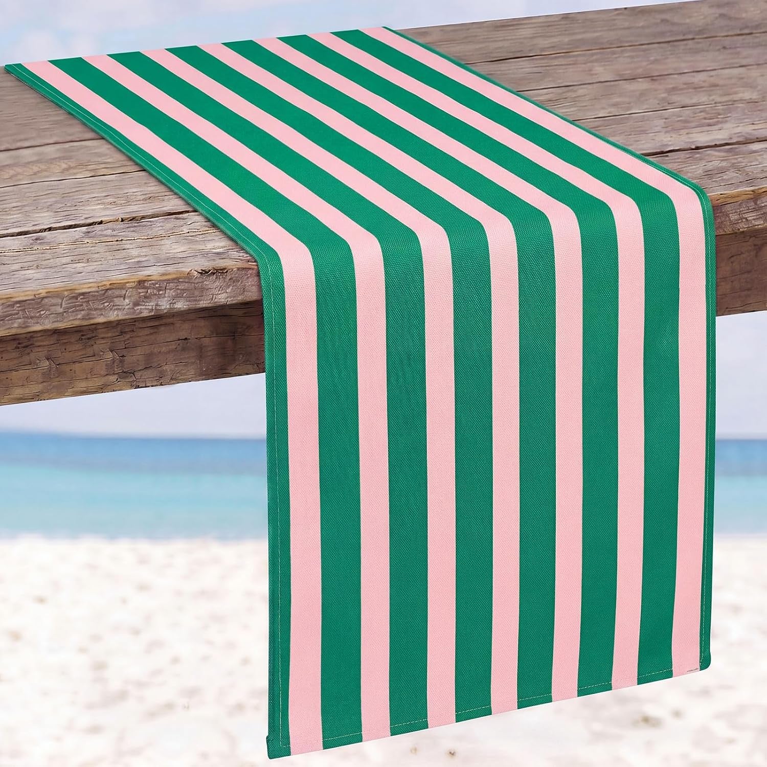 linen-pink-green-cabana-striped-table-runner-14-x-120-in