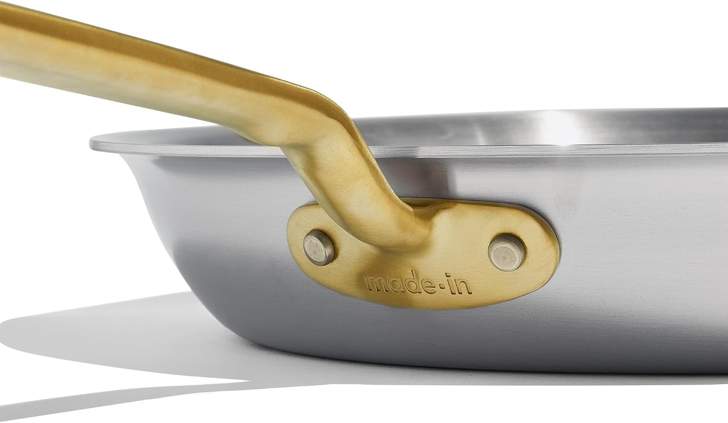 made-in-cookware-12-inch-stainless-steel-frying-pan-with-antique-brass-handle-5-ply-stainless-clad-professional-cookware-crafted-in-italy-induction-compatible