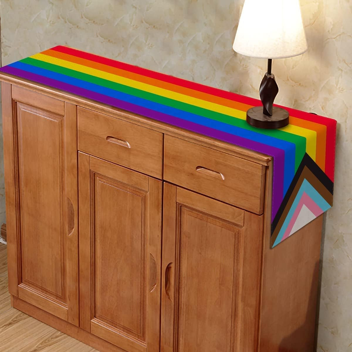 rainbow-table-runner-rustic-june-pride-month-lgbtq-party-decoration-linen-farmhouse-home-dining-room-kitchen-table-decor-13-x-60