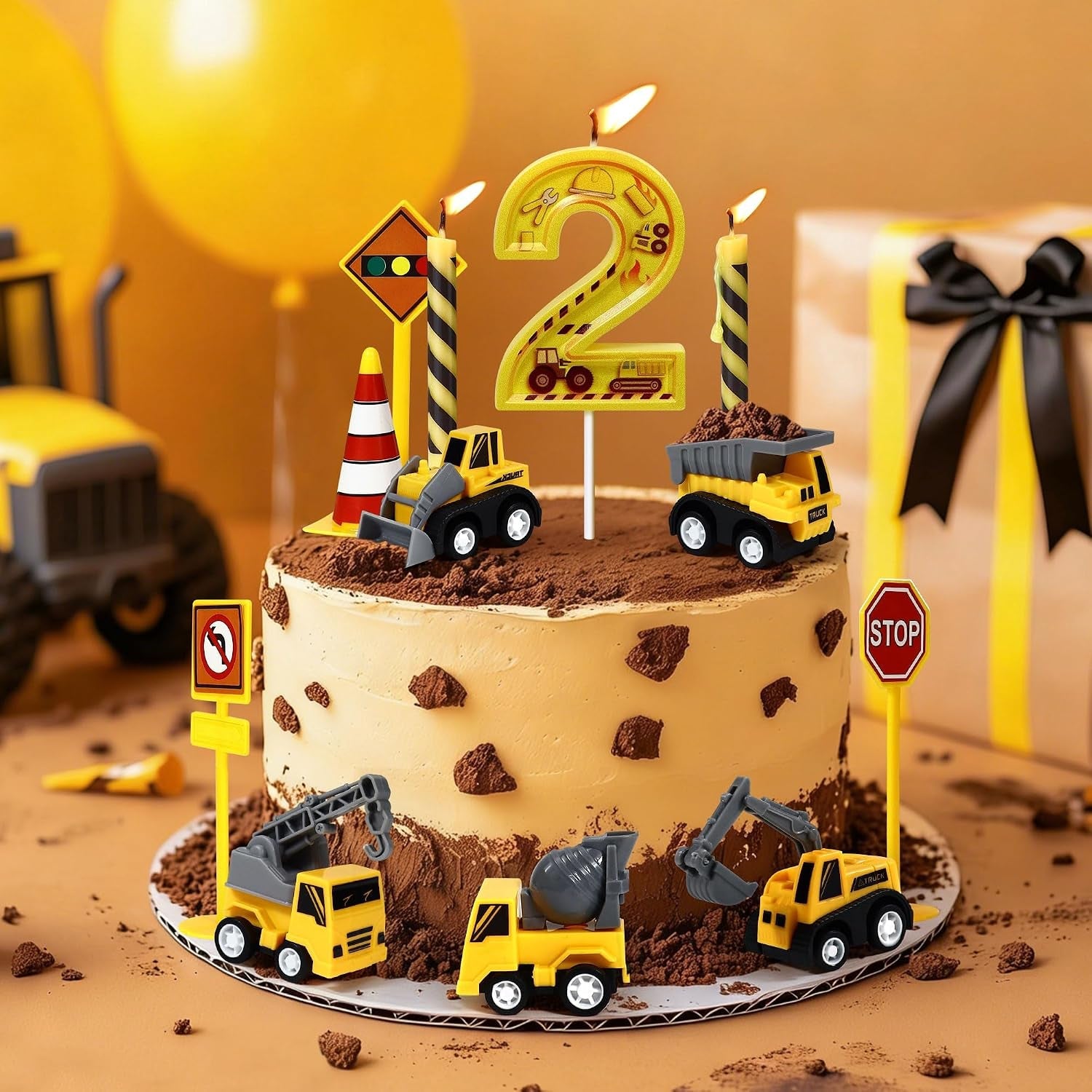 number-2-construction-birthday-candles-17-pcs-construction-cake-toppers