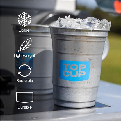 Aluminum Party Cups, Stealth Design, 20Oz, 20 Count | Made in the USA, Colder, Durable, Reusable, Recycleable, Dishwasher Safe2