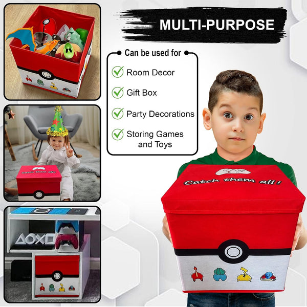 Anime Gaming 14' Cartoon Storage Box Perfect for Gaming, Parties, Birthdays - Large2