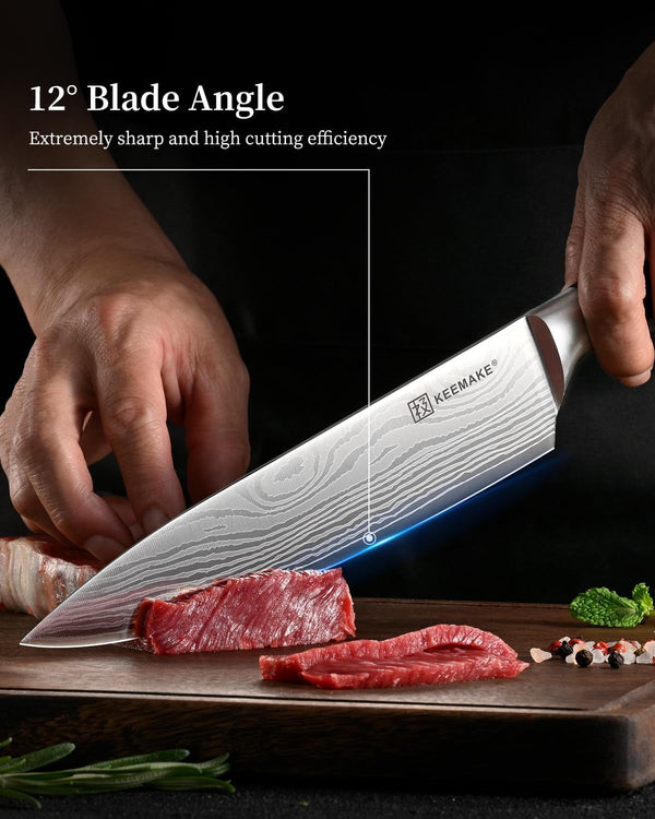 3 Pieces Kitchen Knife Set, Professional Ultra Sharp Chef Knife Set3