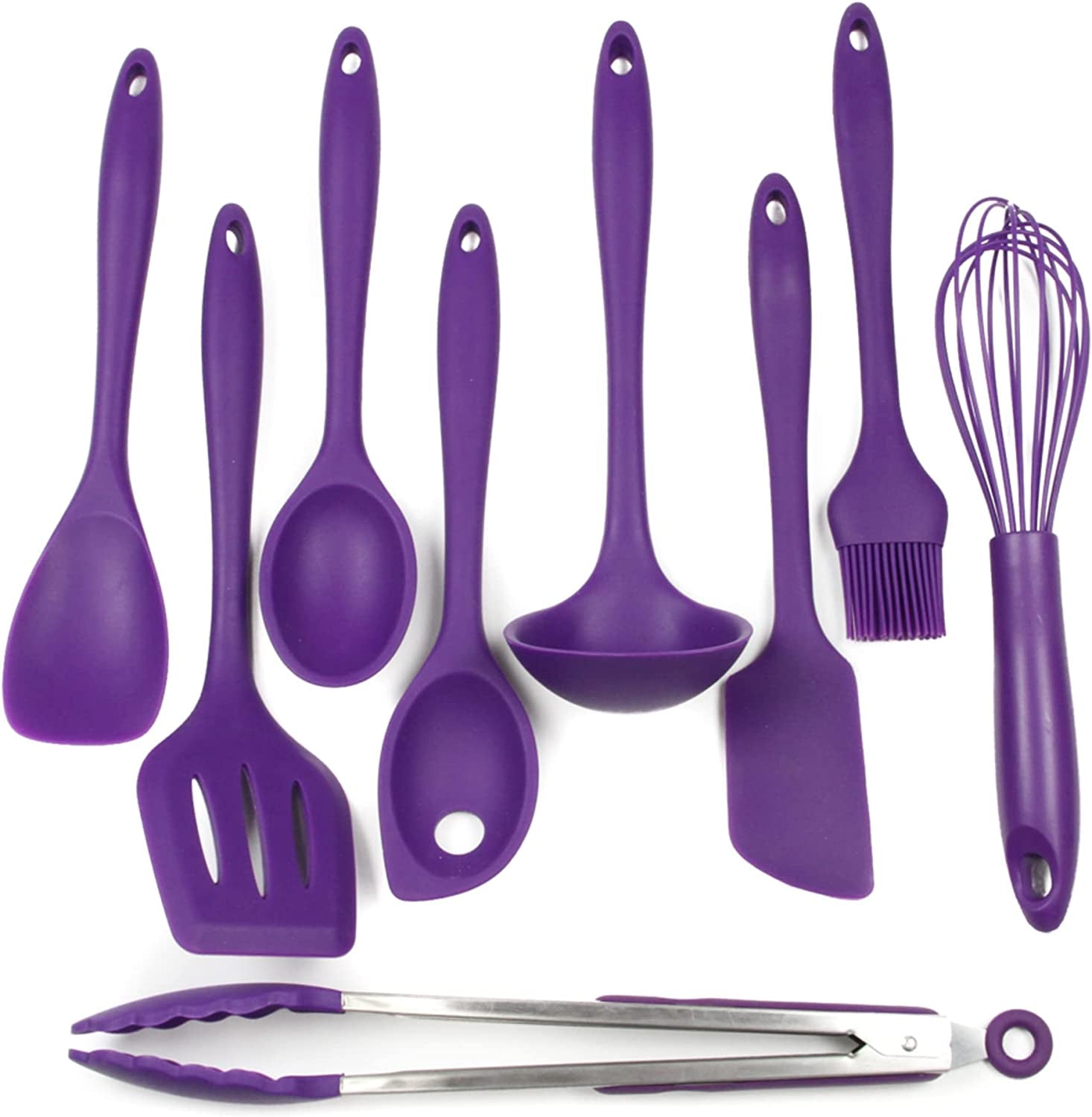 premium-silicone-kitchen-tool-and-utensil-set-9-piece-purple