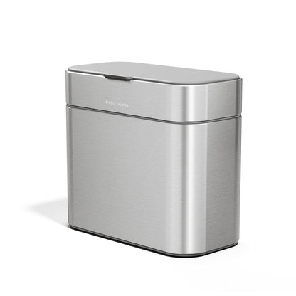 Simplehuman Compost Caddy, Detachable and Countertop Bin, 4 Liter / 1.06 Gallon, Brushed Stainless Steel1