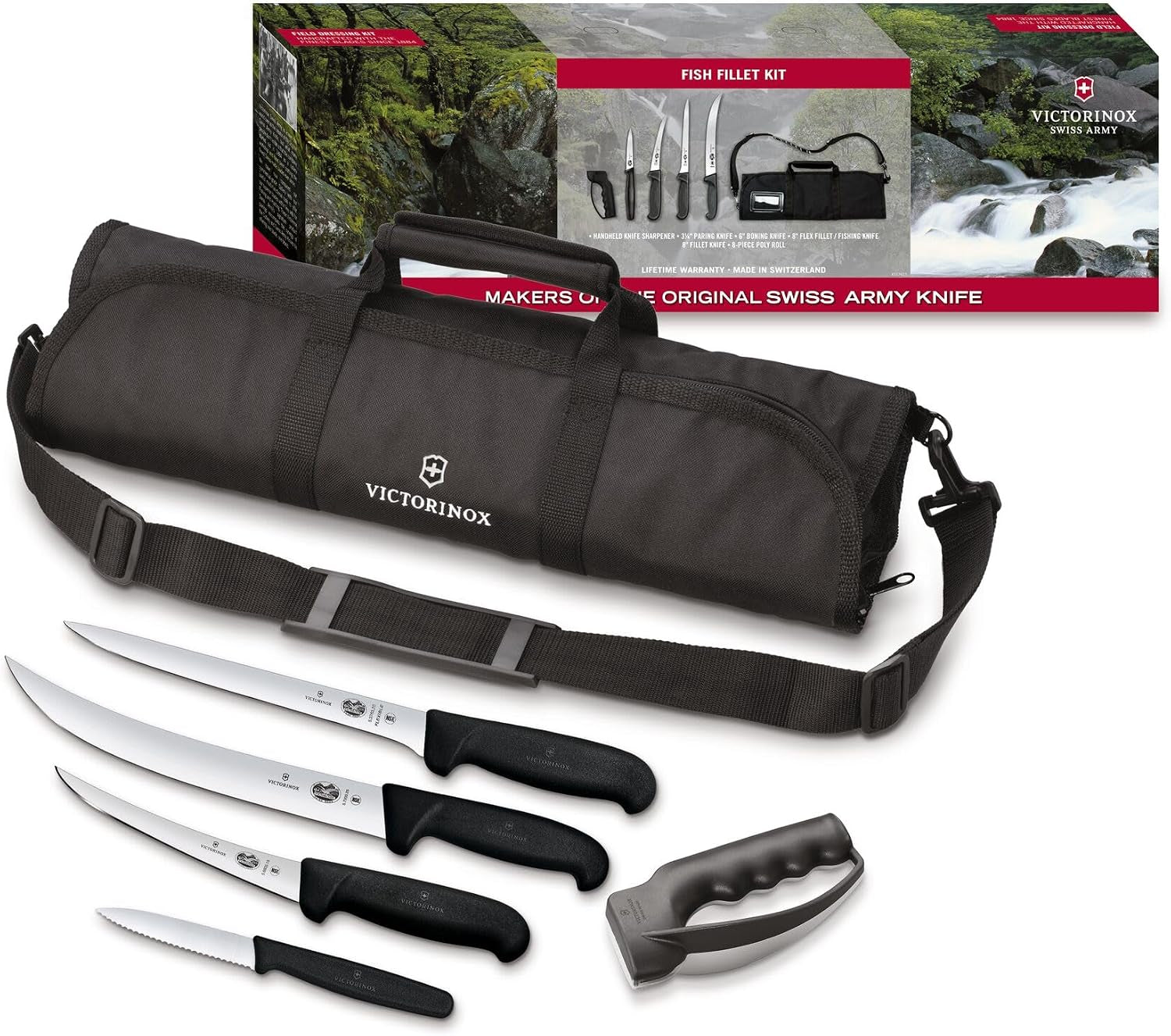 victorinox-fibrox-6-piece-fish-fillet-kit-with-sharpener-cutlery-roll