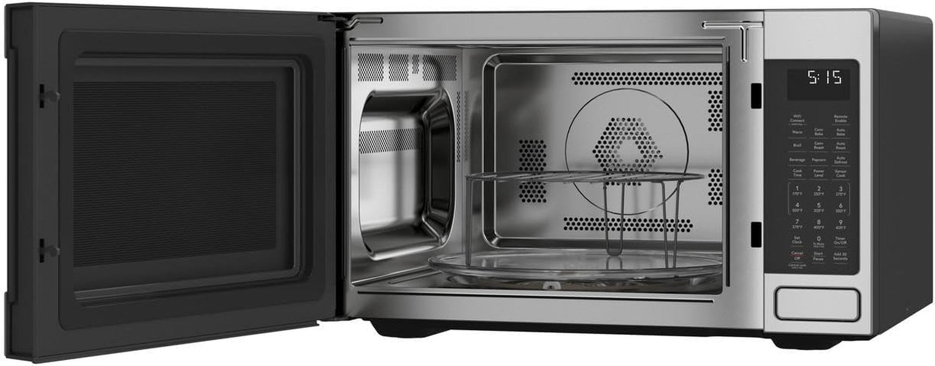 ceb515p2nss-matte-collection-countertop-microwave-oven-with-1-5-cu-ft-capacity-convection-1000-watts-10-power-levels-in-stainless-steel