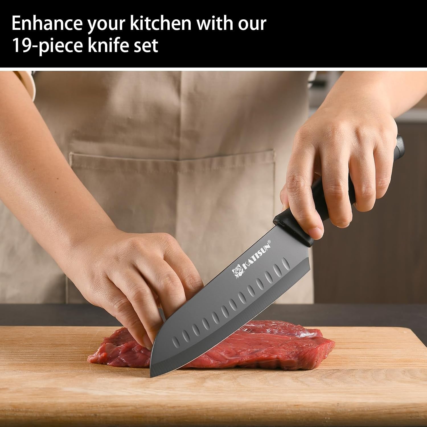 19-piece-stainless-steel-kitchen-knife-set-built-in-knife-sharpener-dishwasher-safe-ergonomic-non-slip-handles-6-steak-knives-black