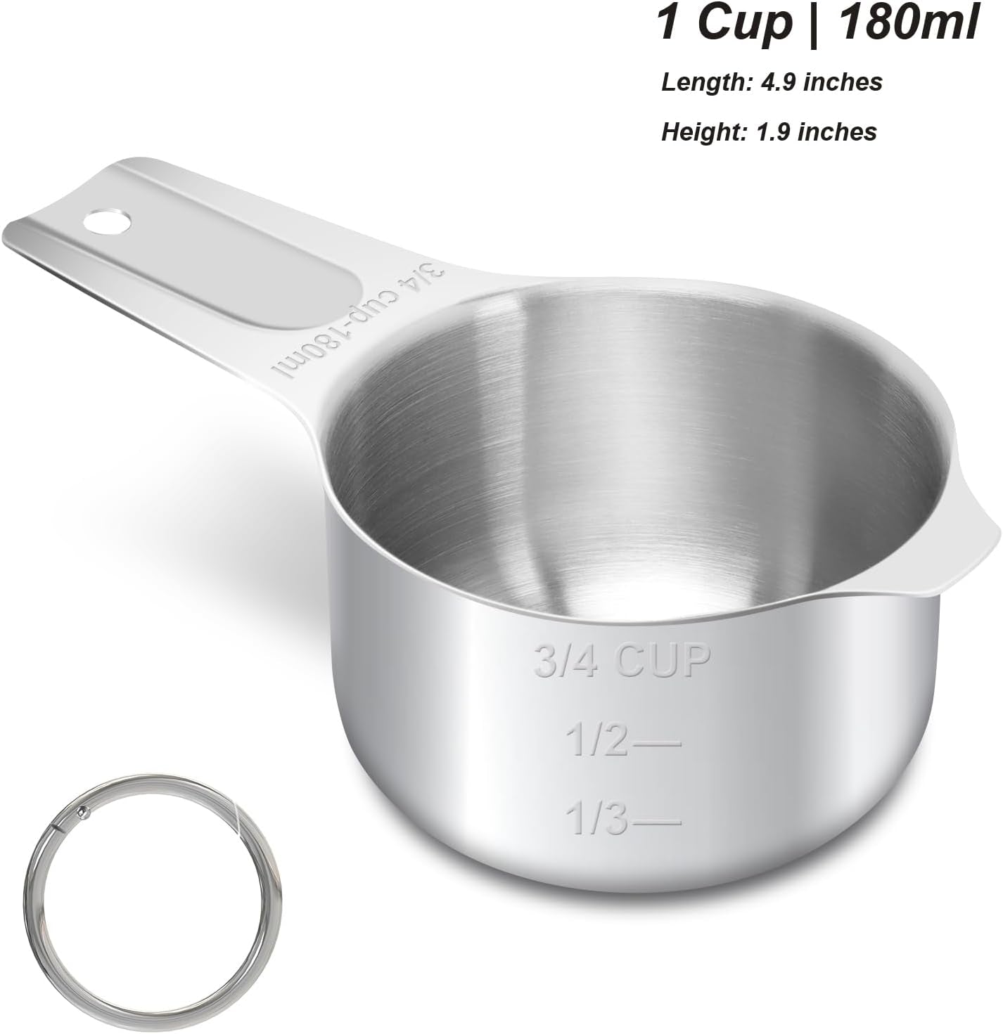 3-4-cup-180-ml-6-oz-180-cc-stainless-steel-measuring-cup-metal-measuring-cup-for-cooking-baking