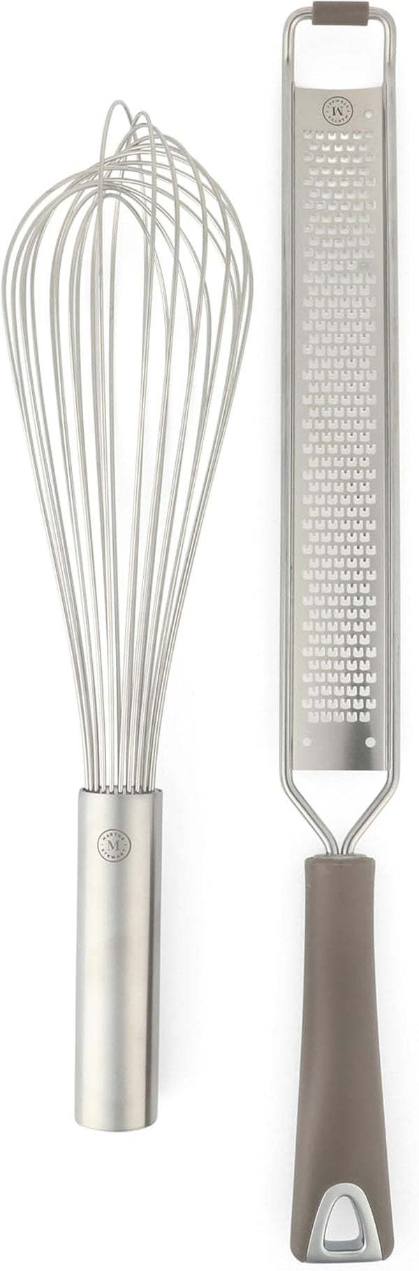 10 Piece Tools and Gadget Set W/Ceramic Crock - Linen White W/Grey Tools7