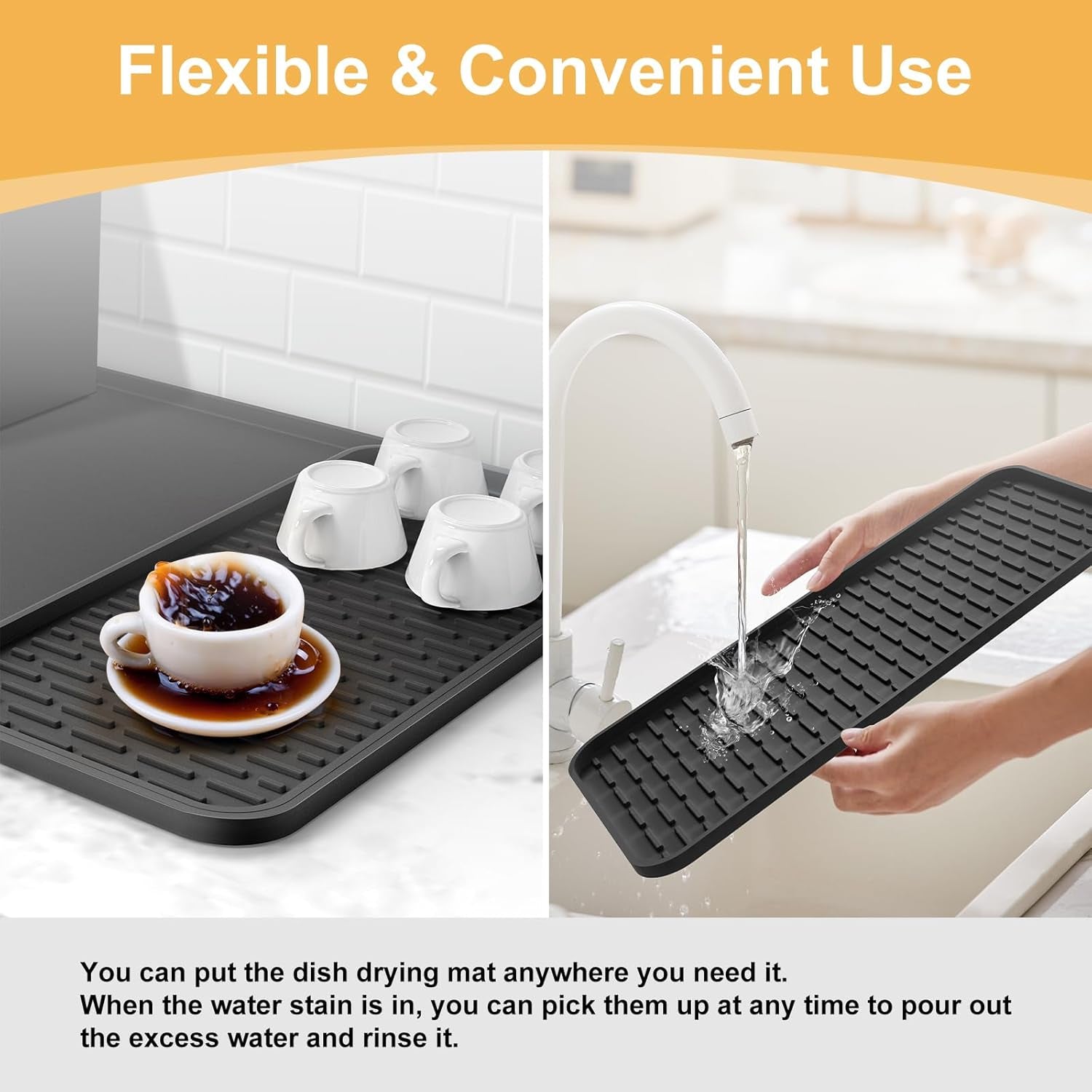 silicone-coffee-mat-24x16-bar-mat-with-detachable-dish-drying-mat-fits-under-coffee-maker-dish-rack