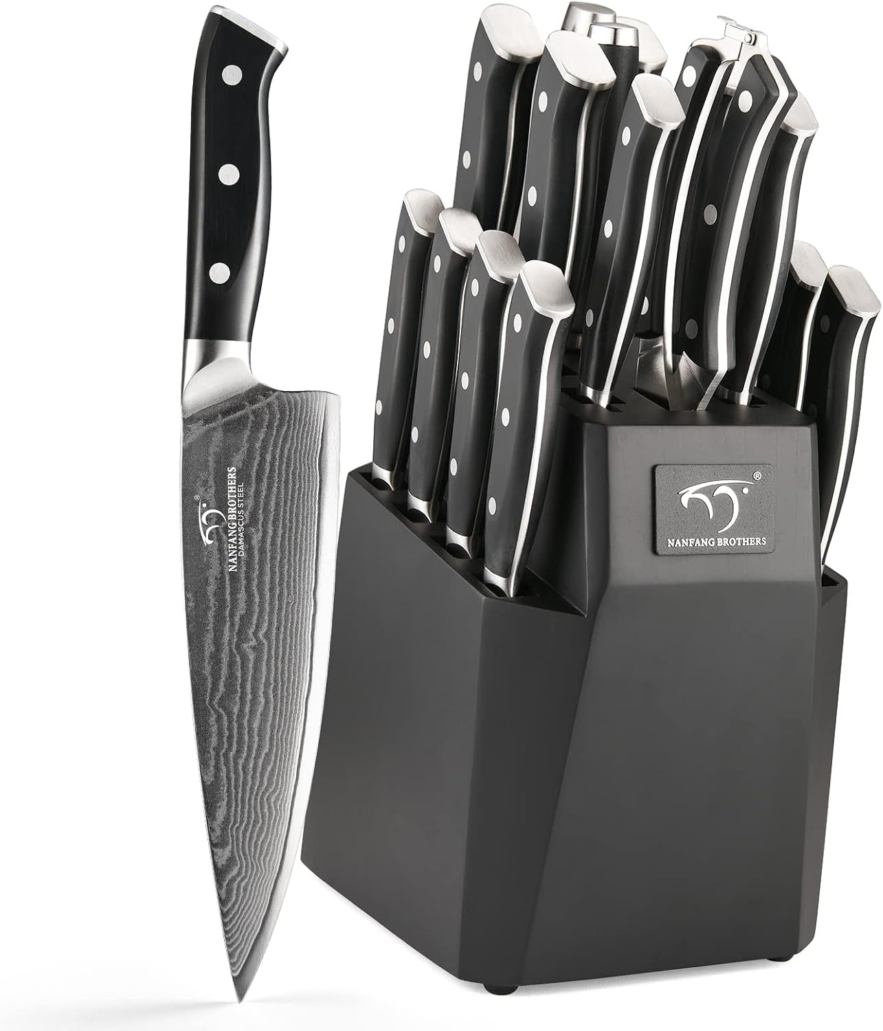 18pcs-damascus-knife-set-with-steak-knives-block-japanese-67-layer-10cr15comov-vg10-equivalent-steel-core-60-2-hrc-edge-ergonomic-handle-kitchen-shears-sharpener