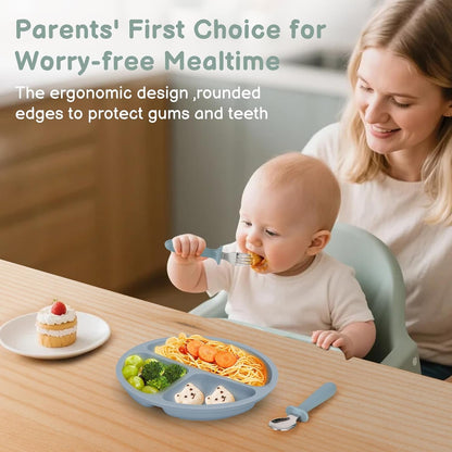 Toddler Utensils, 6 Pack Children Safe Forks and Spoons Set | Kids Silverware Set with Silicone Handle, 18/8 Stainless Steel, BPA Free, Dishwasher Safe3