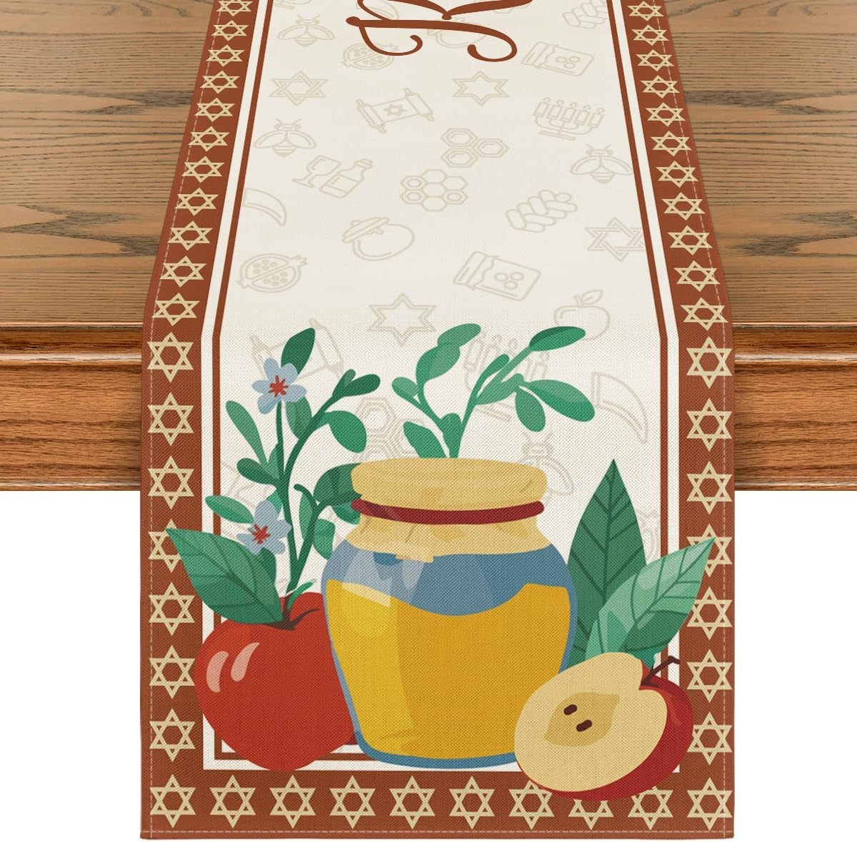 honey-rosh-hashanah-table-runner-shana-tova-kitchen-dining-table-decoration-for-home-party-decor-13x108-inch