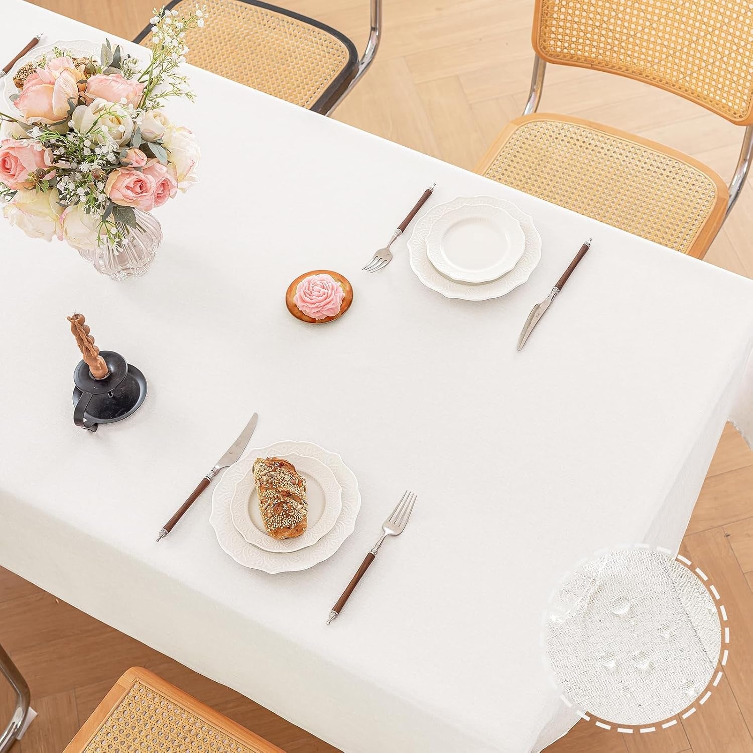 textured-table-cloth-for-rectangle-tables-60-75-inch-waterproof-linen-table-cloth-spill-proof-and-wrinkle-free-table-cover-for-dining-table-farmhouse-kitchen-parties-and-holidays-ivory-white