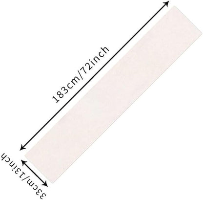 Christmas Linen Red and White Candy Cane Christmas Table Runner 72 Inches Long Seasonal Winter Christmas Xmas Holiday Farmhouse Style Table Decoration (Red)5