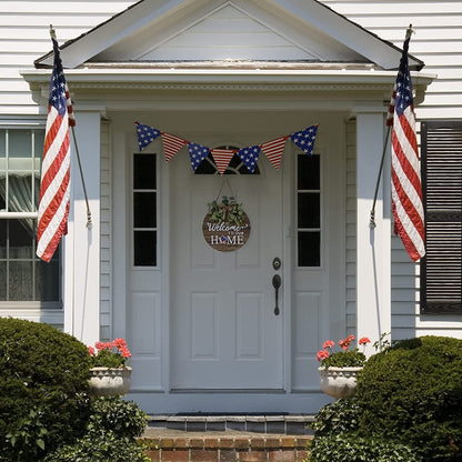 Interchange Welcome Sign Front Door Wreaths for Spring Fall Summer Winter | Rustic Wood Wreaths for Wall Home House Warming Gifts Outdoor Farmhouse Porch All Seasons Holiday Halloween Christmas7