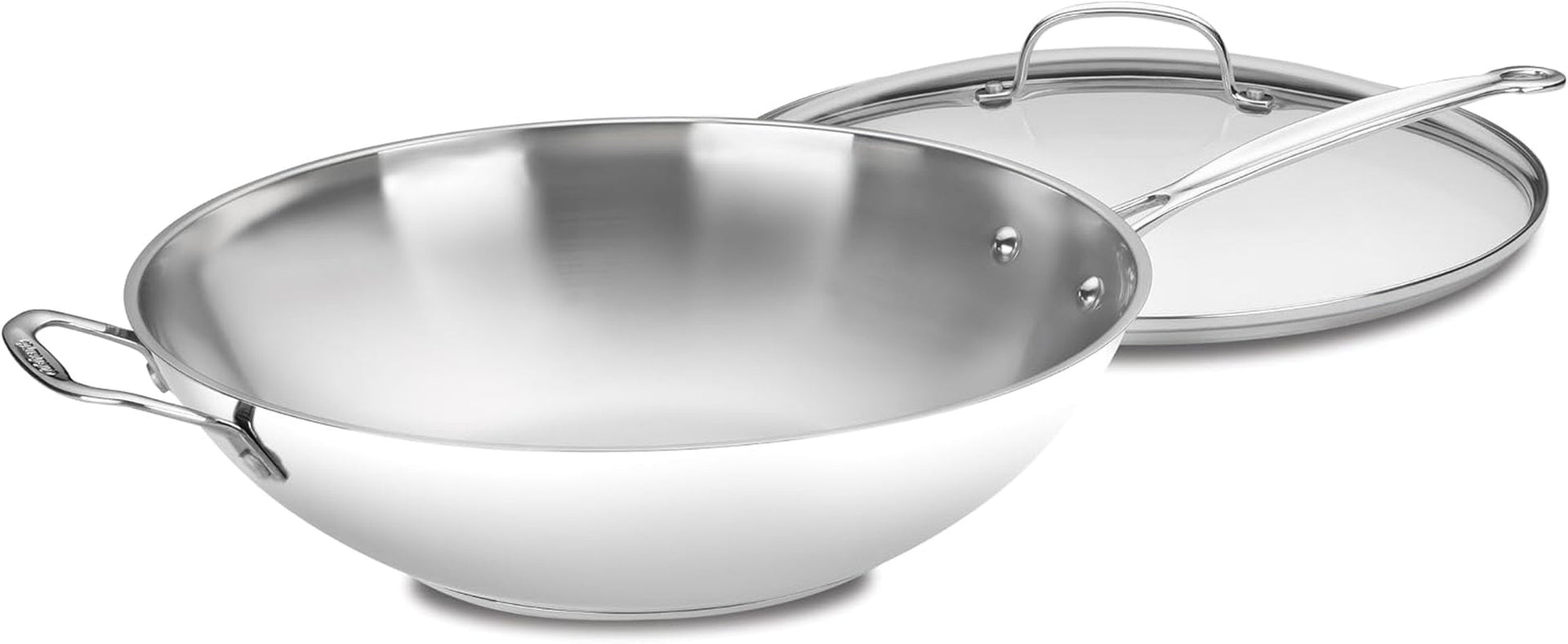 14-inch-stir-fry-pan-helper-handle-and-glass-cover-chefs-classic-stainless-steel-726-38h