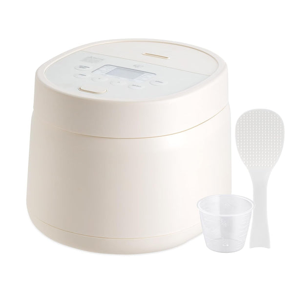 Micom Japanese Rice Cooker, 3 Cup Uncooked, Fuzzy Logic | with Recipe Presets, Multi Function: Slow Cooker, Steamer, Hot Pot & Warming Function, Compact & Portable1