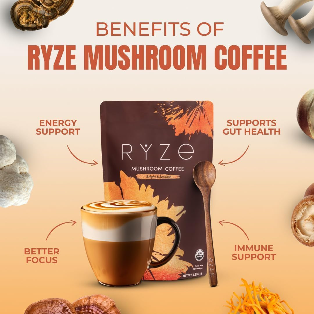 ryze-organic-mushroom-coffee-medium-roast-adaptogenic-blend-30-servings-6-adaptogenic-mushrooms-like-lions-mane-turkey-tail-cordyceps-supports-energy-focus-immunity-gluten-free-vegan