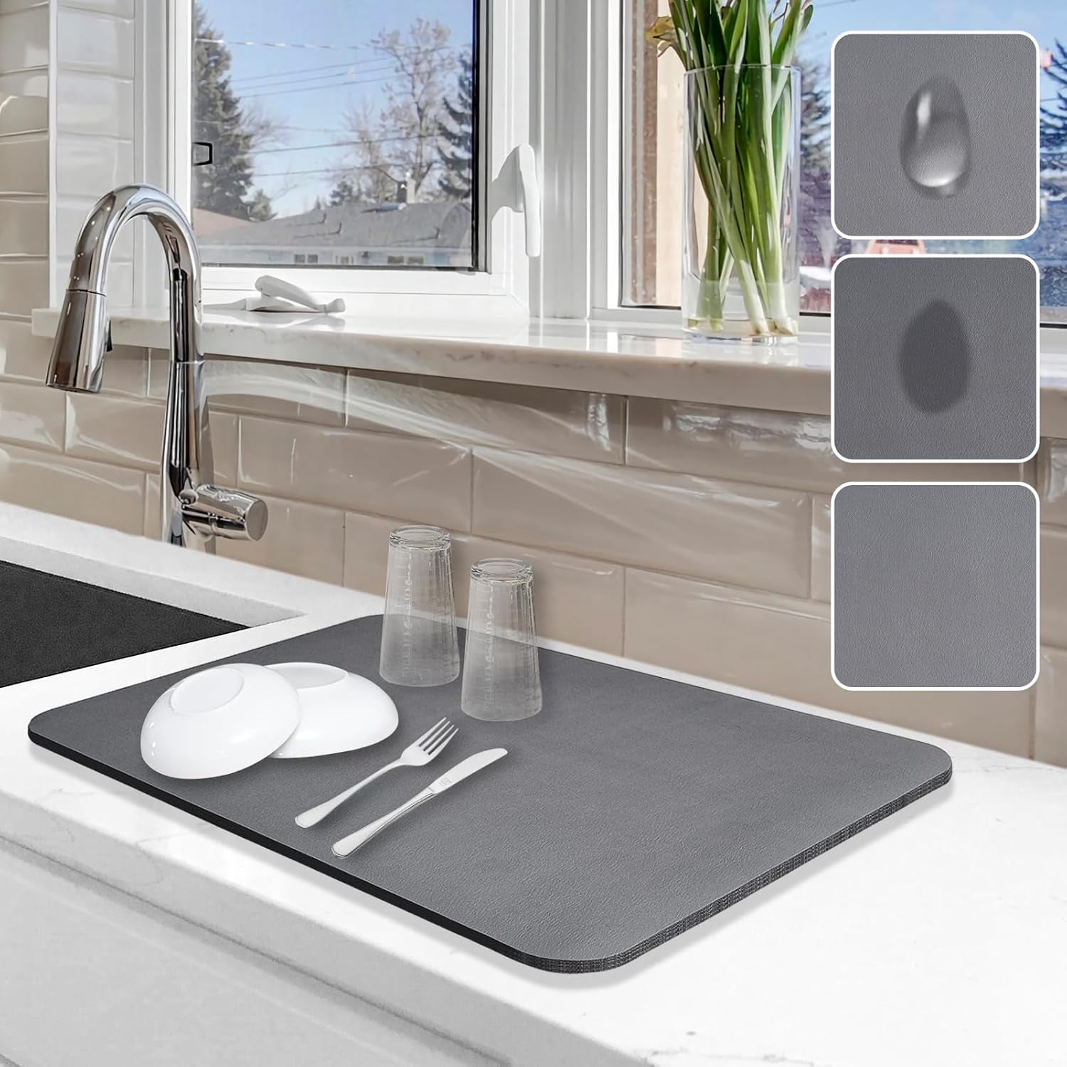 dish-drying-mat-for-kitchen-counter-12x19-pad-with-rubber-backed-grey-hide-stain-anti-absorbent-for-kitchen-counter-non-slip-drying-mat-for-coffee-machine-dish-rack
