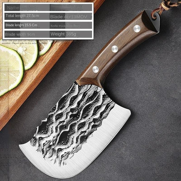 Meat Cleaver, Forged Chopper Dual Purpose Splitting Knife Specialized Butcher'S Knife Meat Chopper Boning Meat Cutting Knives3