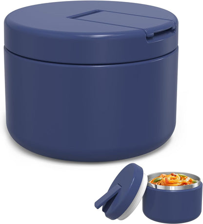 Kids Insulated Thermo for Hot Food Soup, 12Oz,Blue1