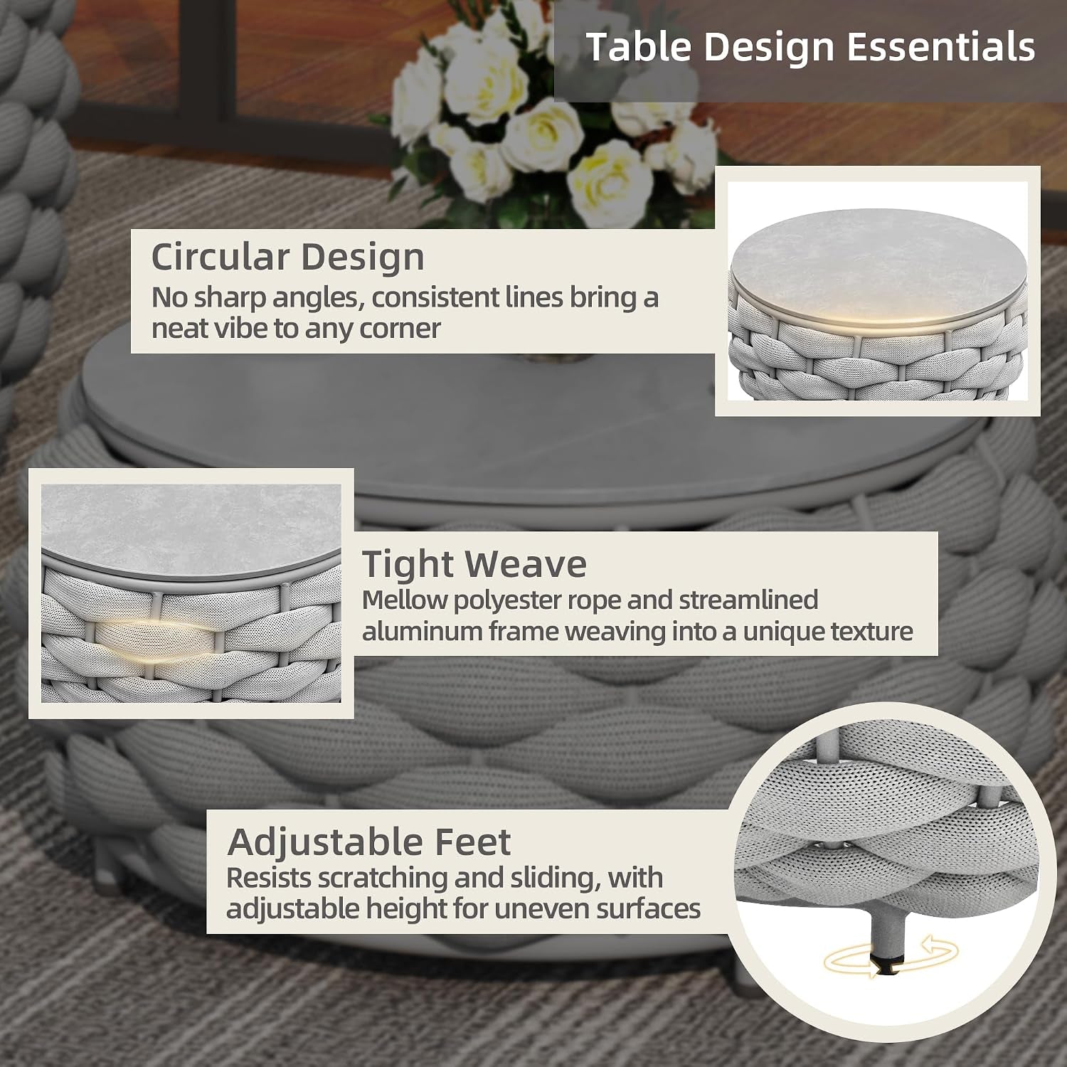 gray-round-patio-coffee-table-aluminum-woven-rope-outdoor-table