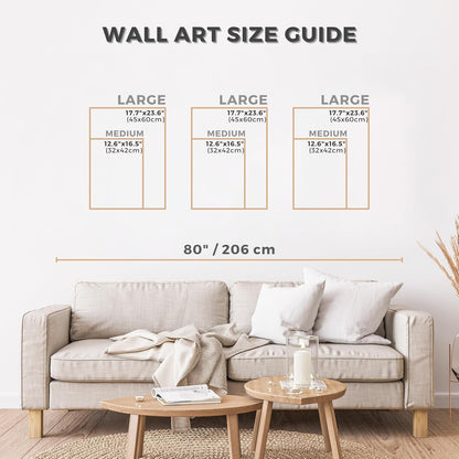 Modern Wooden Wall Sculptures - Set of 3 - Home Decor Accent - Large Wall Art for Living Room, Bedroom, Office - Easy Installation (Walnut, Medium - Mountain and Sun)6
