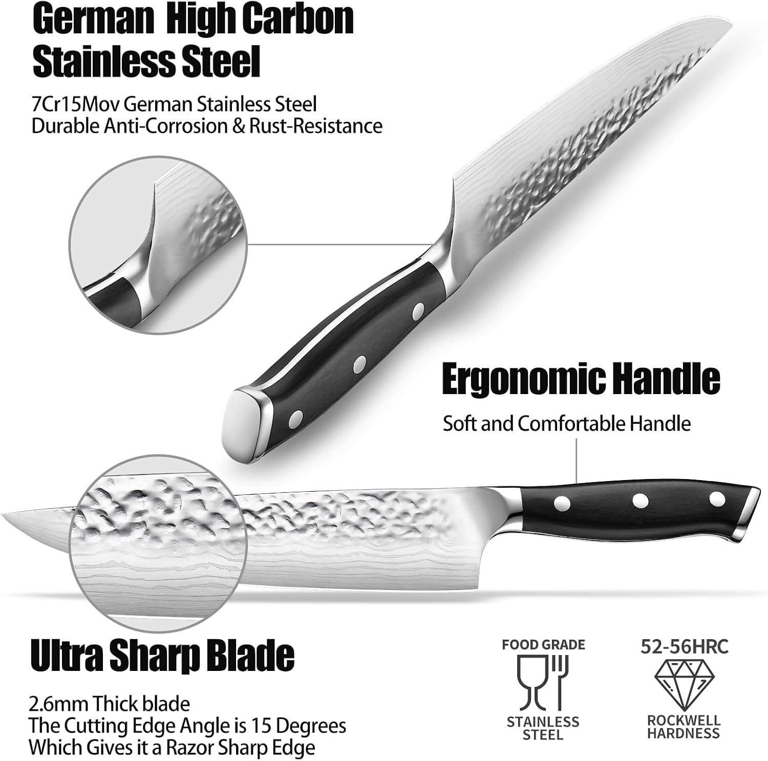 8-chef-knife-japanese-7cr13-steel-triple-rivet-black-pakkawood-handle-with-extra-forging-process-gifts-for-women-men-birthday-and-mom-dad-kitchen-gadgets-with-premium-gift-box