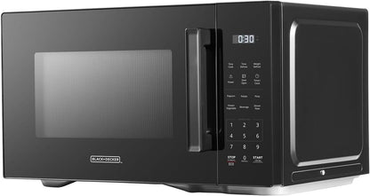 BLACK+DECKER Countertop Microwave Oven, 1.1 Cu.Ft,1000W,Child Safety,Black | 6 One-Touch Presets, Express Cooking, 10 Power Levels, Child Safety Lock, for Apartments & Dorms8