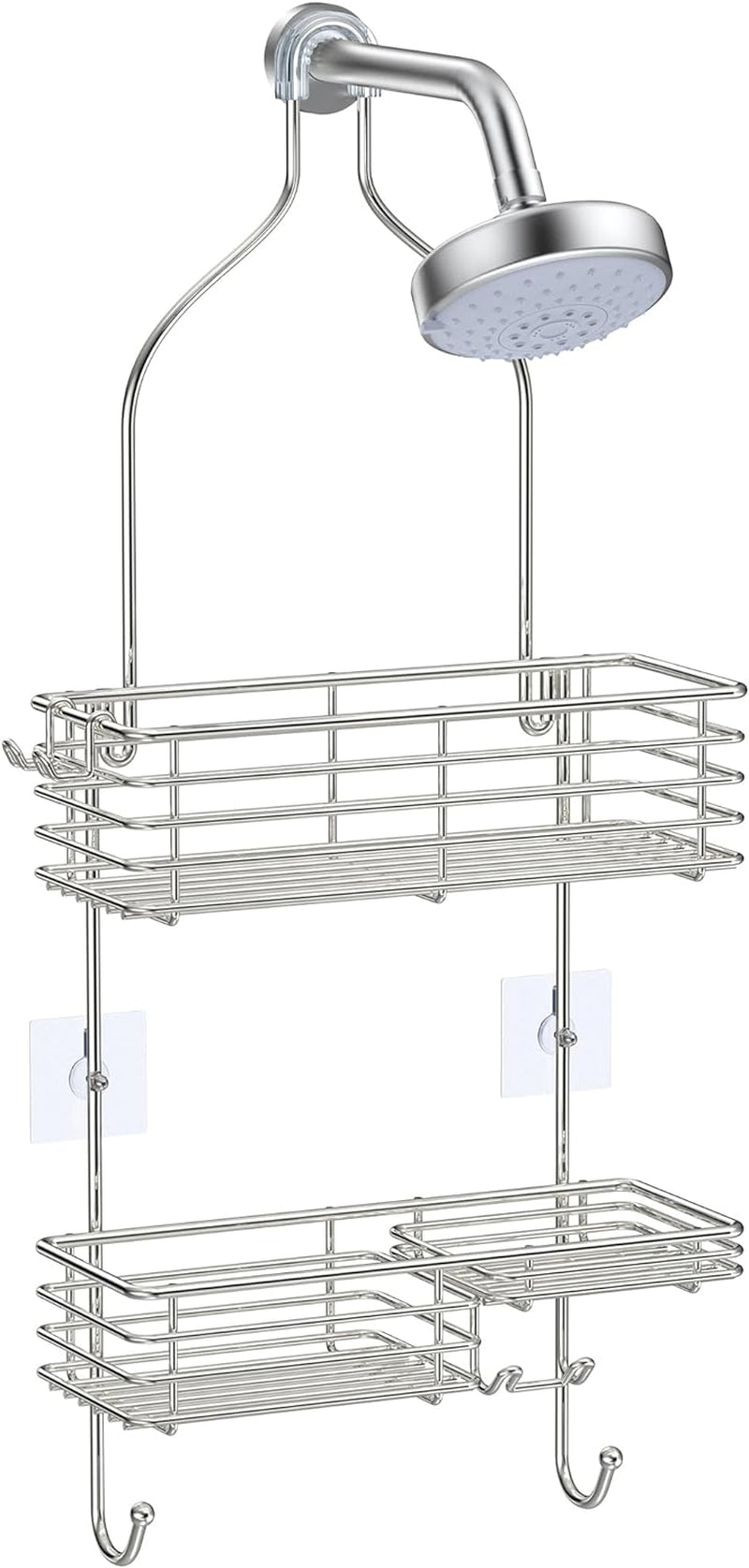 hanging-shower-head-caddy-shower-shelf-organizer-silver