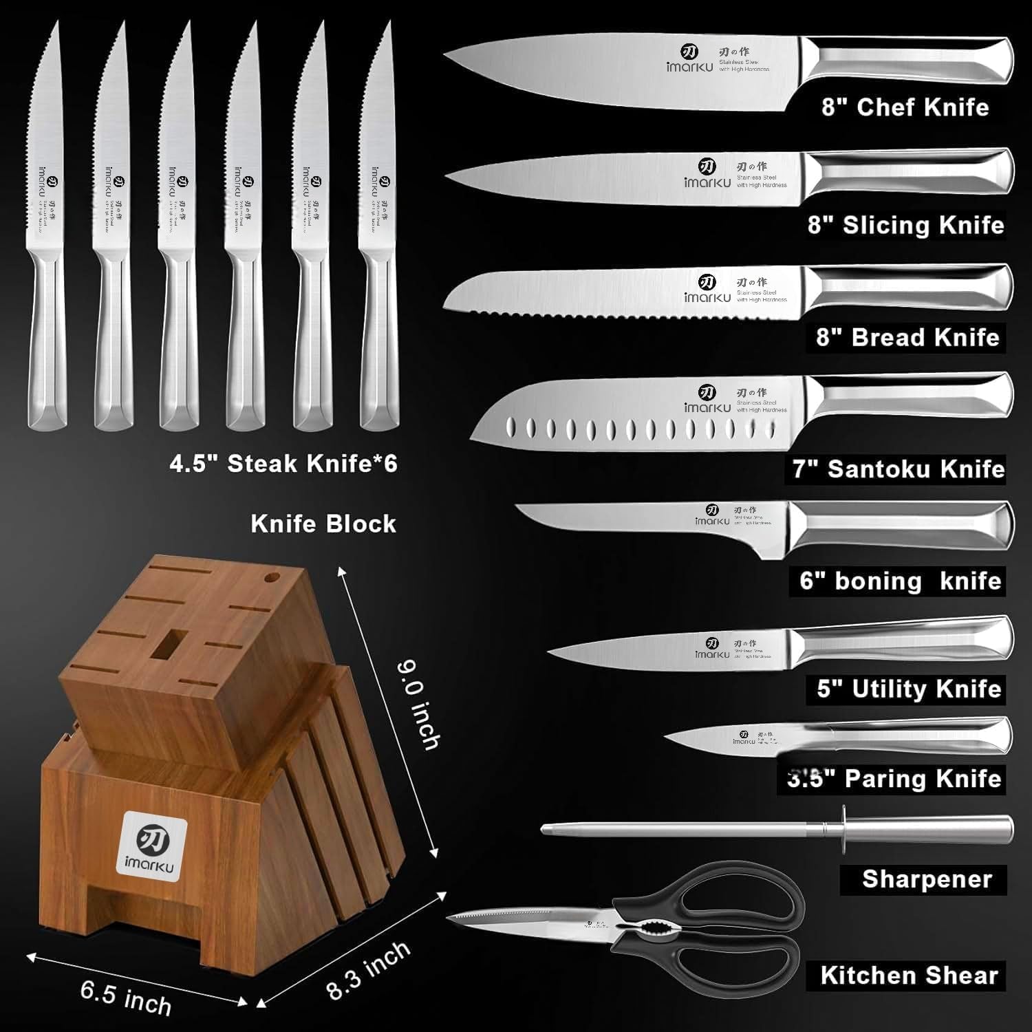 16-piece-high-carbon-japanese-stainless-steel-kitchen-knife-set