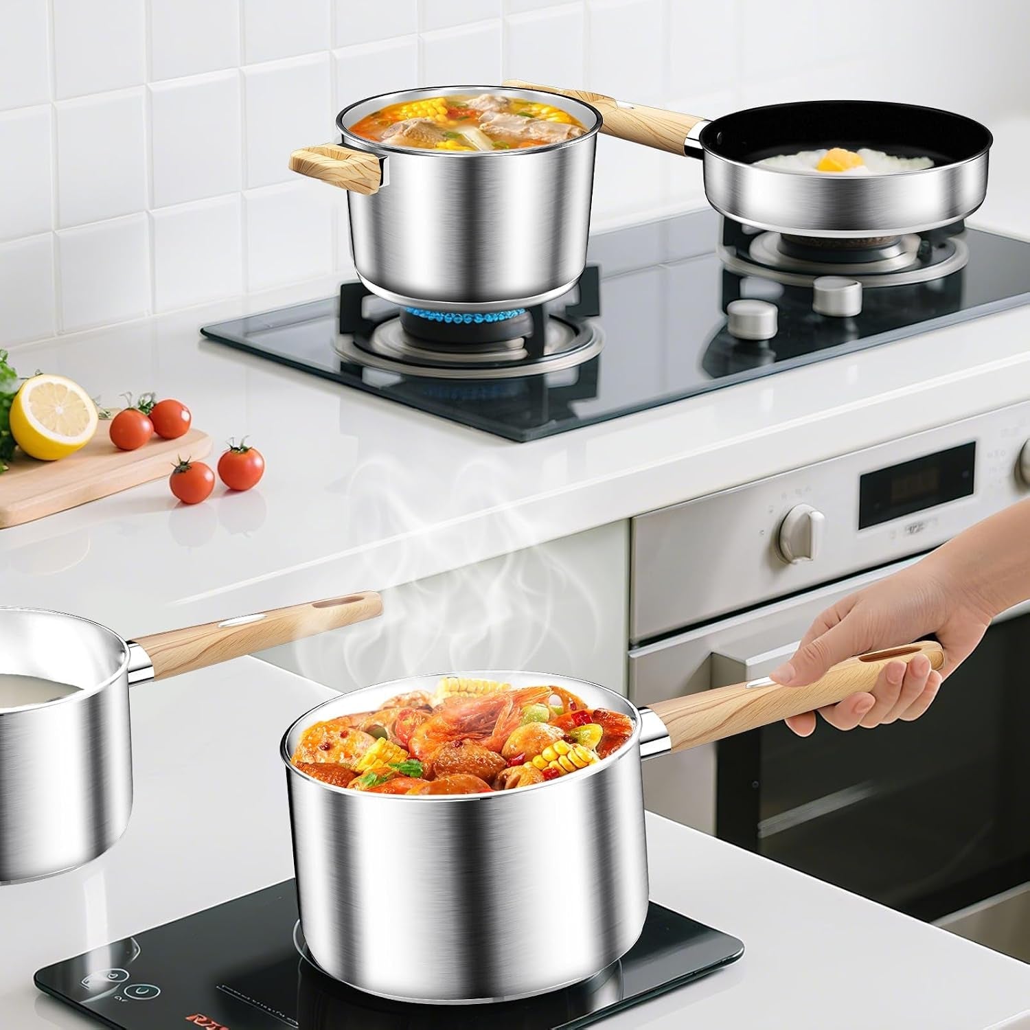 stainless-steel-cookware-set-13pcs-pots-and-pans-set-induction-cookware-kitchen-cooking-set-heavy-duty-tri-ply-base-dishwasher-safe