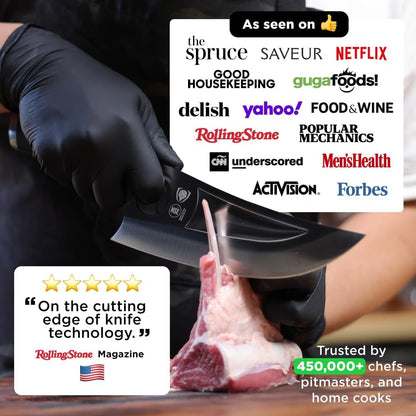 4-Pc Knife Set - Slicing, Butcher, Boning & Venator2