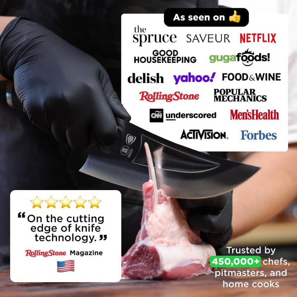 4-Pc Knife Set - Slicing, Butcher, Boning & Venator2