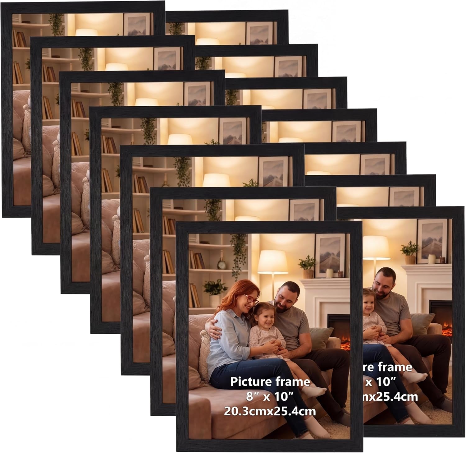 8x10-picture-frames-set-of-15-black-wooden-photo-frame-for-wall-or-tabletop-display-engineered-wood-with-shatter-resistant-plexiglass