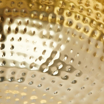 Creative Co-Op round Hammered Metal Serving and Mixing Bowl, Gold Finish5