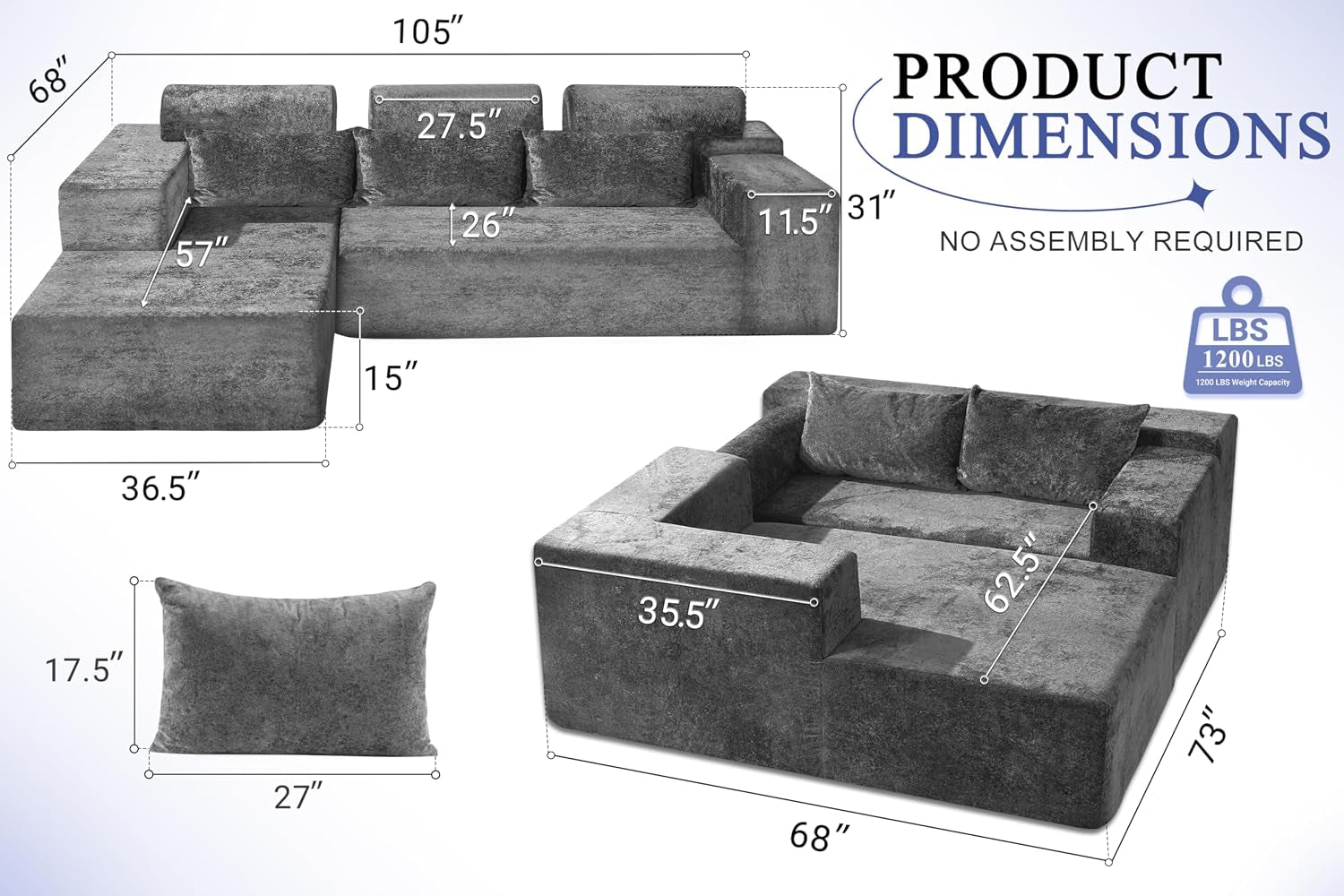 105-l-shape-modular-sectional-sofa-couch-for-living-room-no-assembly-required-modular-comfy-sofa-with-deep-seat-for-living-room-bedroom-luxury-distressed-velvetleft-grey