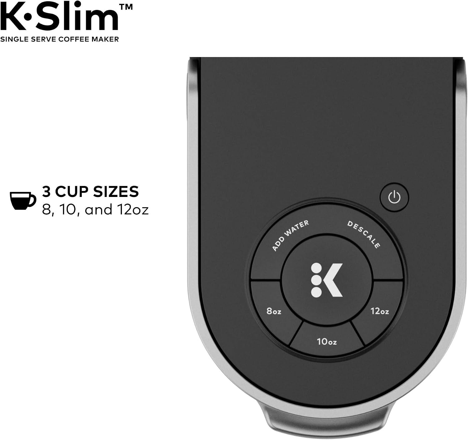 k-slim-single-serve-k-cup-pod-coffee-maker-multistream-technology-3-brew-sizes-slim-and-sleek-design-46oz-removable-reservoir-black-multistream-technology-3-brew-sizes-sleek-design-removable-reservoir