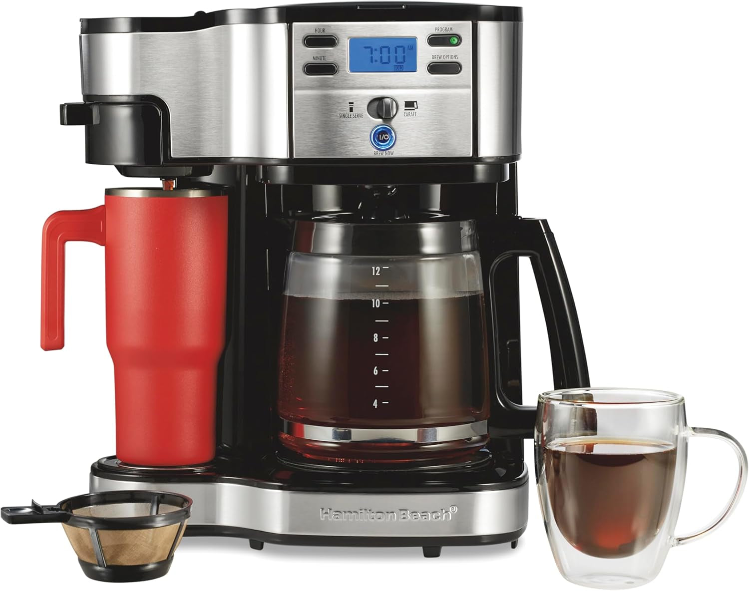 2-way-brewer-coffee-maker-single-serve-and-12-cup-pot-black-stainless-steel49980a-carafe-12-cup-glass-carafe-black-with-stainless-steel-accents-49980rg