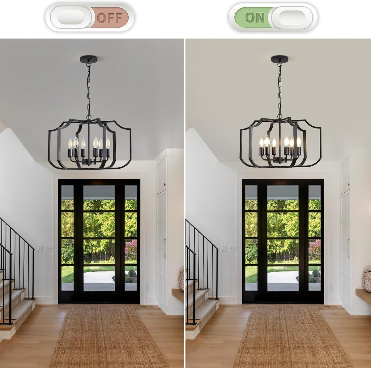 21-6-black-chandelier-6-light-geometric-dining-room-fixture-modern-metal-chandelier-lighting-for-farmhouse-living-room-bedroom-entryway-kitchen-island