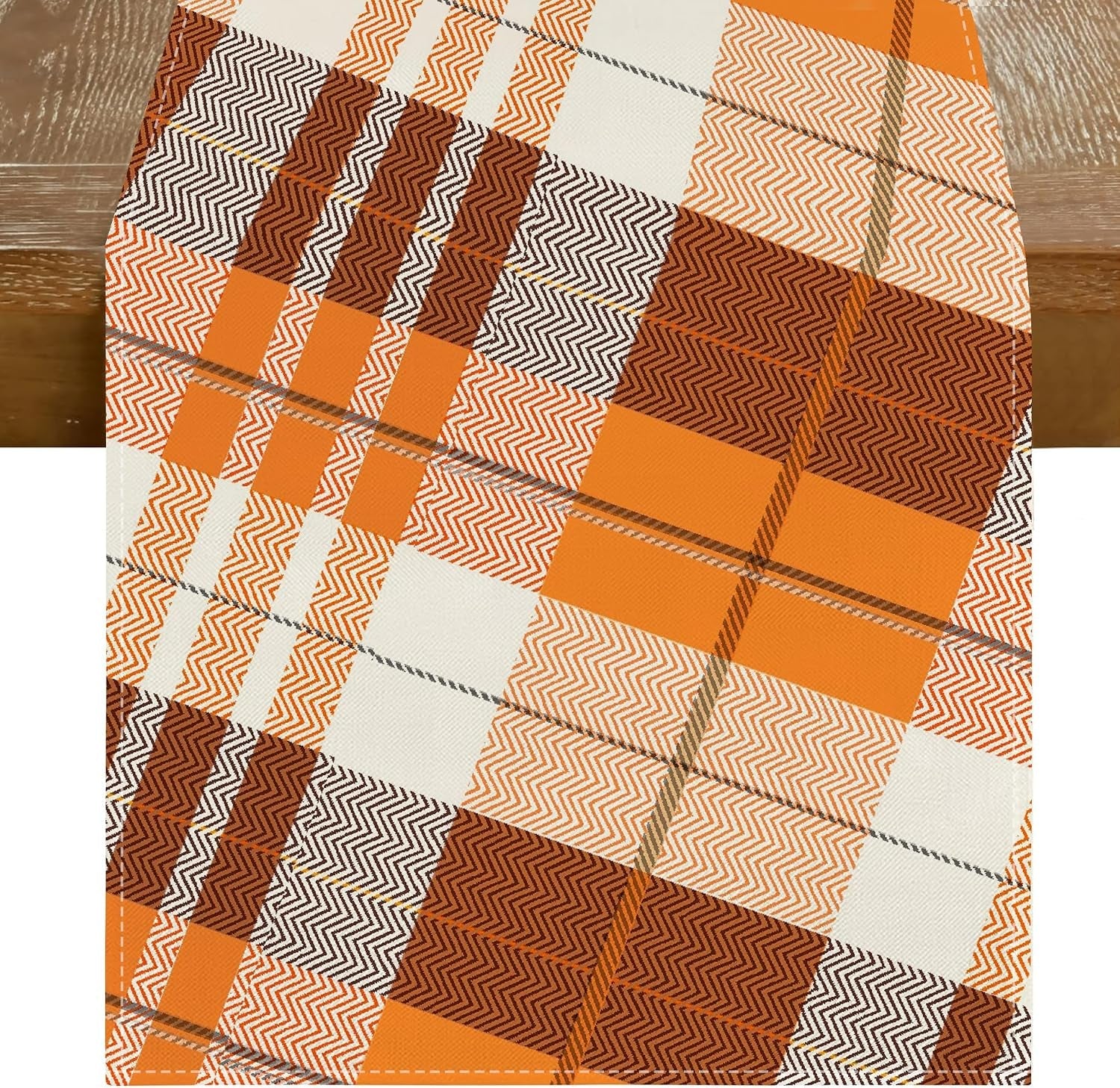 fall-table-runners-60-inches-long-kitchen-dining-plaid-decor-13x60