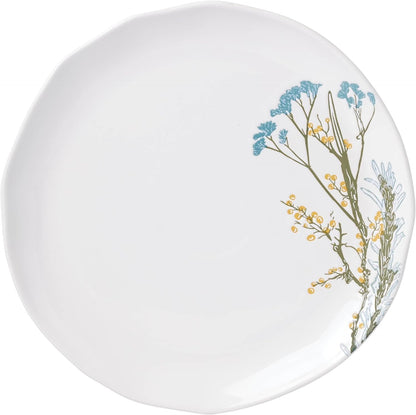 Wildflowers Stoneware 12-Piece Dinnerware Set for 42