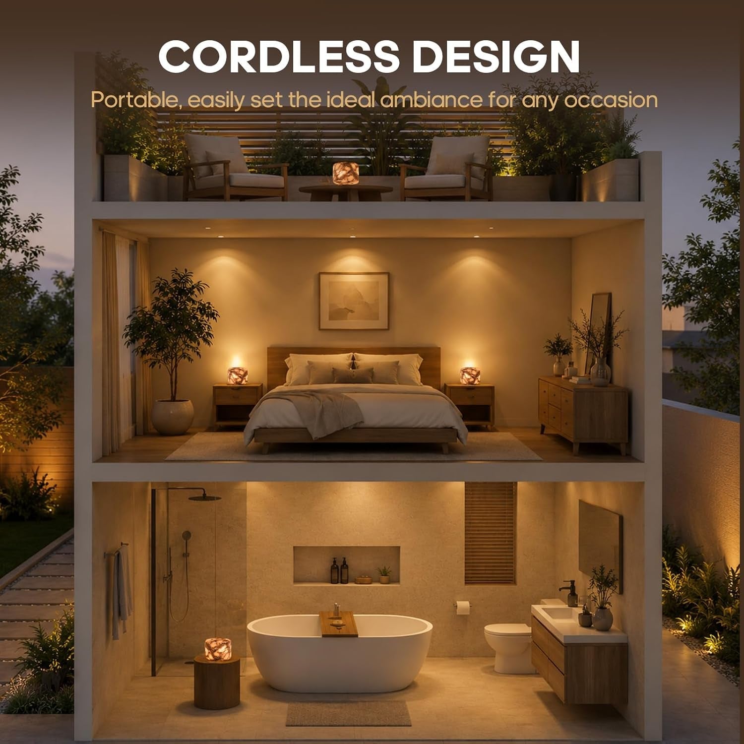marble-night-light-touch-control-rechargeable-table-lamp-3-way-dimmable-cordless-led-bedside-lamp-usb-c-charging-natural-stone-decor-lamp-for-bedroom-desk-shelf-home-gift