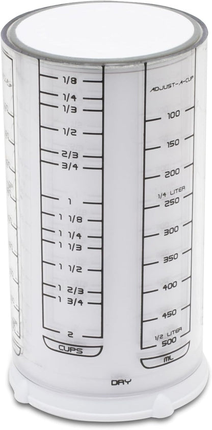 Adjustable Measuring Tool Set, Includes Adjustable Teaspoon, Tablespoon, and 2 Cup Measuring Cup2