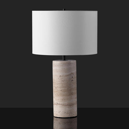 SAFAVIEH Couture Lighting Collection Rynetta Light Brown/White 24-Inch Dimmable Table Lamp for Bedroom Living Room Home Office Desk Nightstand (LED Bulb Included)8