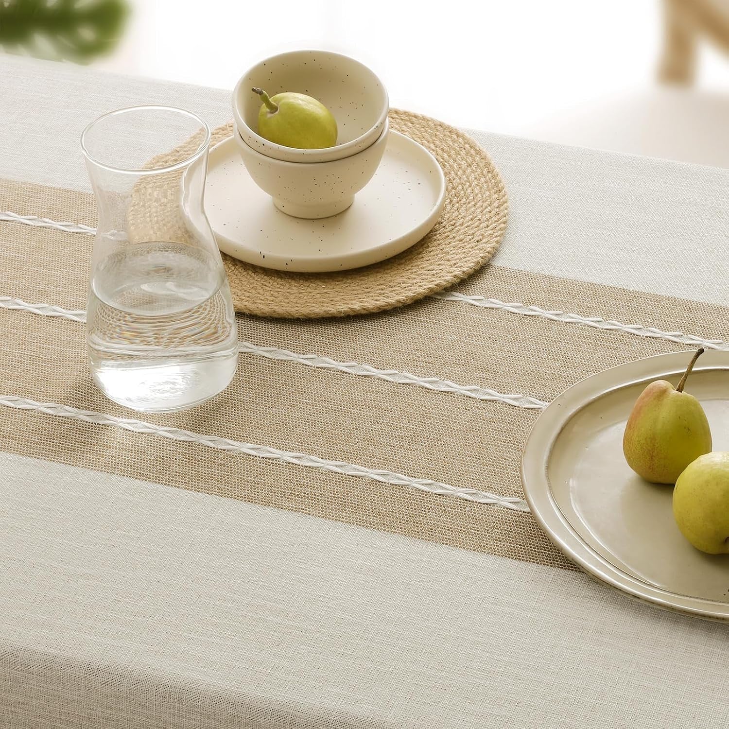 outdoor-linen-tablecloth-rectangle-waterproof-cotton-boho-farmhouse-table-cloths-with-tassel-heavy-weight-wrinkle-free-table-cover-for-picnic-camping-dining-55-x-70-inch-coffee-lines
