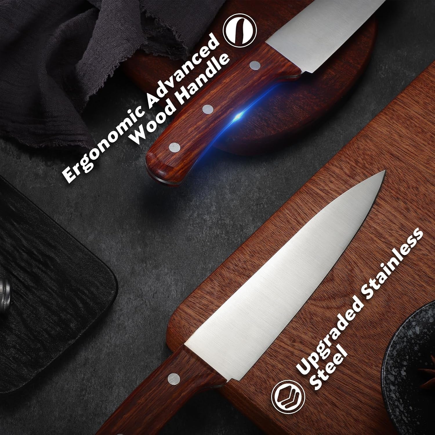 fillet-knife-9-inch-professional-fish-knife-for-filleting-stainless-steel-boning-knife-for-meat-cutting-7-inch-stainless-steel-japanese-chef-knife